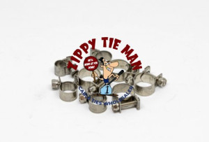 10mm – 12mm EFI 304 Stainless Steel Hose Clamps  (20 Per Pack)