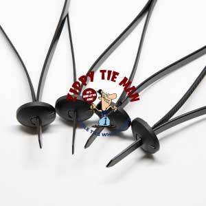 7.6mm x 370mm Chasis Black Cable Ties (50pk)